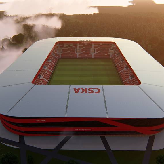 Incept Architecture | Projects - CSKA Sofia Stadium