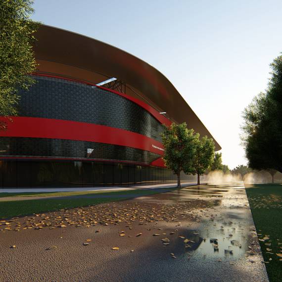 Incept Architecture | Projects - CSKA Sofia Stadium