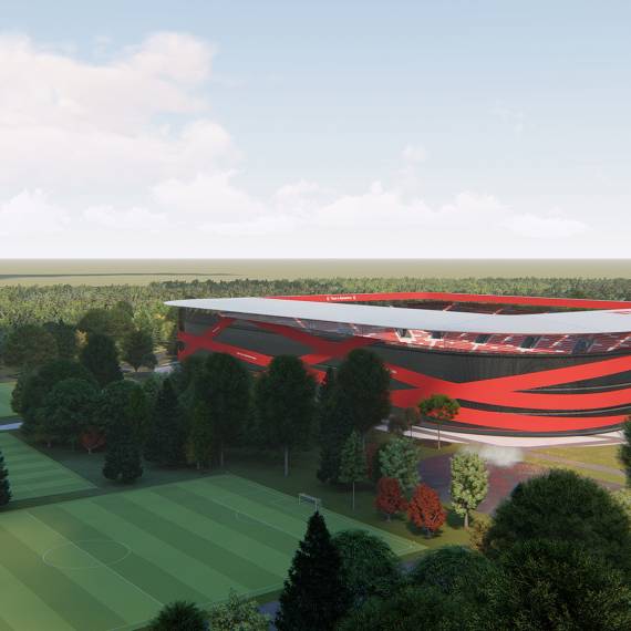 Incept Architecture | Projects - CSKA Sofia Stadium